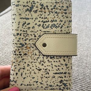 Cream RFID Blocking Wallet